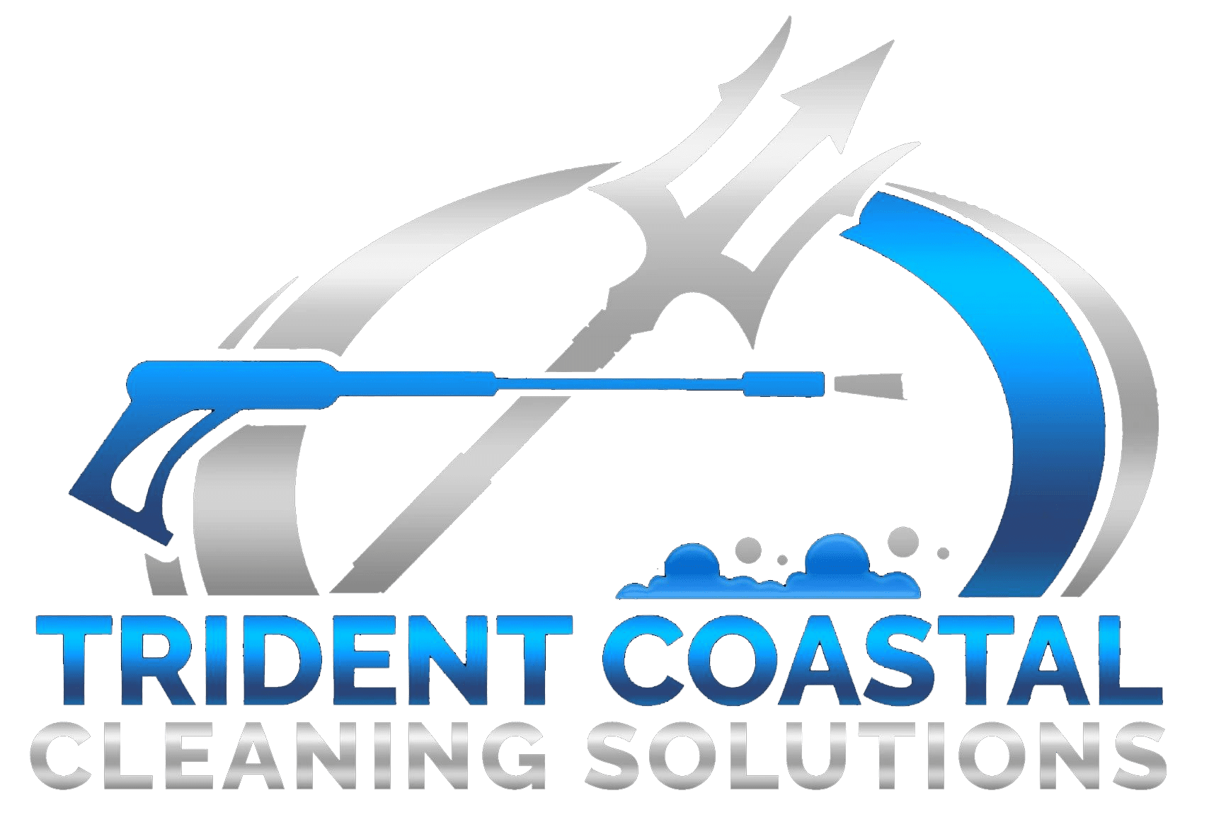 A logo of trident coast cleaning solutions